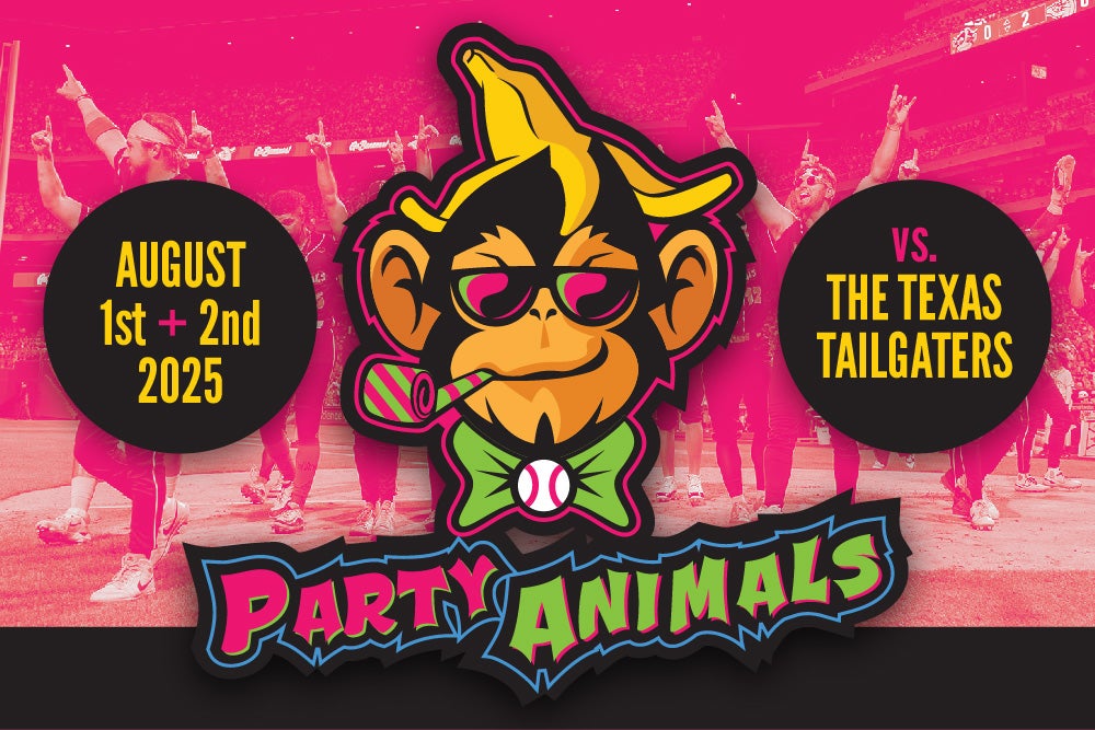 More Info for Banana Ball World Tour 2025: Party Animals vs Texas Tailgaters